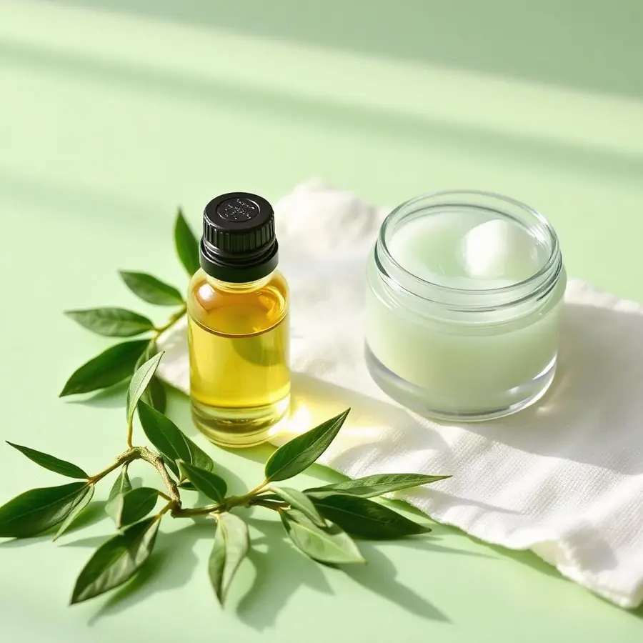 Tratamento de Acne com Chá Verde e Tea Tree