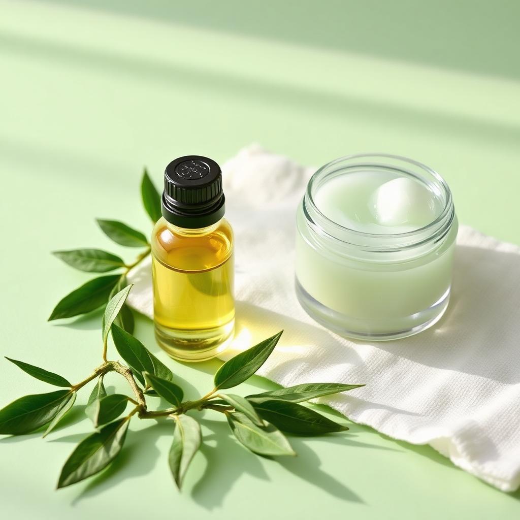 Tratamento de Acne com Chá Verde e Tea Tree